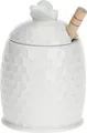 Produktbild: La Porcellana Bianca Honigbehälter mit 8 cm Löffel P004001301