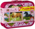 Produktbild: SCHMIDT - 2 Puzzles mit 26 Teilen und 2 Puzzles mit 48 Teilen - PFERDE -  - S...