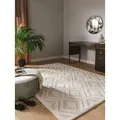 Produktbild: benuta Teppich Eve, rechteckig, Höhe: 11 mm, Teppich Wohnzimmer, Schlafzimmer, Esszimmer, Flur, Kunstfaser, Cozy beige|weiß 140 cm x 200 cm x 11 mm