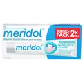 Produktbild: meridol Zahnpasta 2x75ml - Zahncreme bekämpft Zahnfleischentzündungen, antibakterieller Effekt