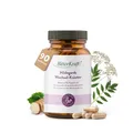 Produktbild: BitterKraft! Wechseljahre-Kapseln 90 Stk – mit Yamswurzel, Rotklee & Baldrian, Eisen, Vitamin B6 B12, Calcium, Folsäure – ohne Zusatzstoffe – natürliche Balance –100% Natur – Vegan - Made in Germany