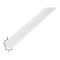 Produktbild: GAH Alberts Winkelprof. gleichsch., ungelocht L1000x B15x H15x S1, 2mm Kunststoff weiß