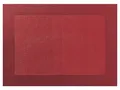 Produktbild: ASA SELECTION Platzset Tischset gewebter Rand granatapfelrot 46 x 33 cm, Tischwäsche