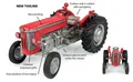 Produktbild: Massey Ferguson 65 Mk II Traktor 1:32 Modell 6395 UNIVERSAL HOBBIES