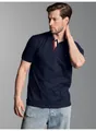 Produktbild: Trigema Poloshirt TRIGEMA Poloshirt mit dreifarbiger Knopfleiste (1-tlg)