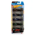 Produktbild: Hot Wheels 5Er-Pack Race Team, Set Aus 5 Formel 1 Die-Cast-Spielzeugautos Im