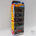 Produktbild: Hot Wheels Spielzeugautos Formel 1 im 5er-Pack, Set aus 5 Die-Cast-Fahrzeugen im