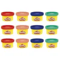 Produktbild: Play-Doh Partydosen 12er-Pack, Knetmasse in verschiedenen Farben (je 28 g pro Dose), Bastel-Set für Mädchen und Jungen ab 3 Jahren, für Kinderpartys, Schule und Weihnachtsaktivitäten