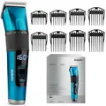 Produktbild: BaByliss Japanese Steel Haarschneider – Lithium-Akku, 160 Minuten Laufzeit, 3 Stunden volle Ladezeit, inklusive Hartschalenkoffer, Schwarz, E990E