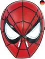 Produktbild: Rubie's Offizielles Kostümzubehör Spiderman-Maske, Halbmaske, geformt, für Ki