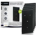 Produktbild: Comedes Filter für Bauknecht Trockner 481010716911, HX Schaumfilter Flusenfilter, auch für Geräte von Whirlpool & Privileg (5 Stück)