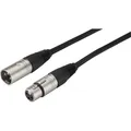 Produktbild: Monacor XLR-Verlängerungskabel (20 m, XLR Kabel) (MECN-2000/SW)