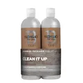 Produktbild: Bed Head for Men by TIGI | Clean Up Tiefreinigungsshampoo und Conditioner Set | Feuchtigkeitsspendende und glättende tägliche Haarpflege für gesundes Haar und Kopfhaut | Für normales Haar | 2 x 750 ml