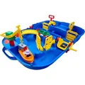 Produktbild: AquaPlay Wasserbahn 8700001516 LockBox, im Transportkoffer, mit Schleuse und Kran, 27 Teile
