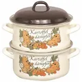 Produktbild: KRÜGER   Kartoffeldämpfer/Bio-Dünster emailliert Ø 16 cm