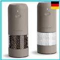Produktbild: Elektrische Salz Pfeffermühle 2er Set USB Ladefunktion