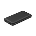 Produktbild: Belkin Boostcharge Powerbank, 10.000 mAh, 15W, inkl. USB-A/USB-C Kabel 15cm, schwarz