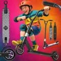 Produktbild: SPORTANA® Stunt Scooter für Kinder & Erwachsene Kick Scooter ABEC 9 360° Lenker 100mm PolyurethanRäder Freestyle Trick Roller Kugellager Grip-Deck Cityroller