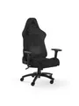 Produktbild: Corsair TC100 Relaxed Fabric Gaming Stuhl - Schwarz - Stoff - Bis zu 120 kg