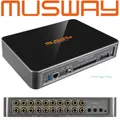 Produktbild: MUSWAY TUNE12 high end 12-Kanal DSP digitaler Soundprozessor für Verstärker Auto
