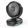 Produktbild: Momcozy Clip-On-Kinderwagenventilator, schwarz