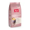 Produktbild: Melitta BellaCrema Crema Dolce Ganze Kaffee-Bohnen 1kg, ungemahlen, Kaffeebohnen für Kaffee-Vollautomat, sanfte Röstung, geröstet in Deutschland, Stärke 2