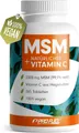 Produktbild: MSM 2000mg pro Tag + natürliches Vitamin C - 365 Tabletten mit Methylsulfonylmet
