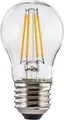 Produktbild: LED-Filament, E27, 470lm ersetzt 40W, Tropfenlampe, Warmweiß, Klar (00