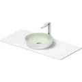 Produktbild: Duravit - Sivida Waschtisch Set Rund Inkl. Konsole 1080x500x123mm,