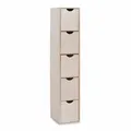Produktbild: Zeller 5er Schubladenelement Schubladenregal Minikommode Organizer mit Schublade