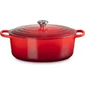 Produktbild: Le Creuset Signature (33 cm, Bräter + Schmortopf, Gusseisen) (21178330602430)