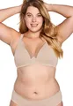 Produktbild: Naturana BH Damen ohne Bügel Cup A-D 100% Angenehm Dank extra Softer Schalen I BH ohne Bügel mit nahtlosen Cups - Ideal unter Blusen & T-Shirts Damen BH für maximalen Halt 85 Nude A