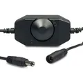 Produktbild: ISOLED LED Dreh-Controller Dimmer schwarz 2A max. 48 Watt Rundstecker Anschluss