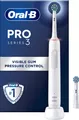Produktbild: Oral-B 760857, Erwachsener, Rotierende-vibrierende Zahnbürste, Tägliche Pflege, Sensibel, Whitening, Weiß, 2 min, Weiß
