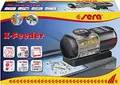 Produktbild: sera 32595 X-Feeder ein komfortabler Futterautomat für Flocken und Granulate im Aquarium - er füttert pünktlich die richtige Menge - bis zu 4 Fütterungen mit dem 120 ml Futtervorratsbehälter, Schwarz