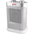 Produktbild: Keramik-Heizlüfter mit Oszillation DESCON 1500W, Weiß, 3 Luftstrommodi, Thermostat, Überhitzungsschutz, zur zonalen Beheizung, kompakte Bauweise