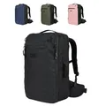 Produktbild: COR Surf Travel Rucksack, Carry-On Rucksack in zulässiger Handgepäckgröße, wasserfeste Reißverschlüsse, Geheimfächer, ergonomische Schultergurte, Laptop-Rucksack - The Island Hopper, 40L, Schwarz