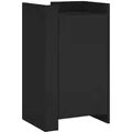 Produktbild: vidaXL Sideboard Schwarz 45x35x75 cm Holzwerkstoff
