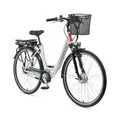 Produktbild: TELEFUNKEN RC657-S City Pedelec weiß E-Bike Damen Citybike 36V 13AH