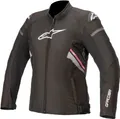 Produktbild: Alpinestars Stella T-GP Plus V3 Damen Motorrad Textiljacke, schwarz/weiß/pink, 2XL