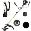 Produktbild: Brast - 4-takt Benzin 2 In 1 Motorsense Freischneider Rasentrimmer Sense Trimmer