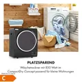 Produktbild: Klarstein Jet Set 2500 Wäschetrockner Ablufttrockner 850W EEK C 2,5kg 50cm