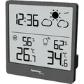 Produktbild: Wetterstation Ws9138, Extra Slim, Grau - Technoline