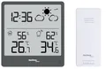 Produktbild: Technoline WS9138 moderne, kleine Wetterstattion mit Wettervorhersage und Wettertendenz, Innen- und Außentemperatur, HIntergrundbeleuchtung, klares LCD Display ohne verschwimmen der Anzeige