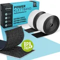 Produktbild: ® Klettband Selbstklebend - BPA Frei - 5m x 50mm - Klettverschluss Selbstkleb...