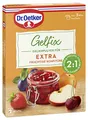 Produktbild: Dr. Oetker Gelfix Extra 2:1, 2x25g, Gelierpulver für extra fruchtige Konfitüre, traditionelles Geliermittel, Konfitüren, Marmeladen & Gelees selber machen, für 2 Teile Frucht und 1 Teil Zucker, vegan