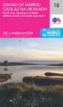 Produktbild: Sound of Harris, North Uist, Taransay & St Kilda (OS Landranger Map, Band 18)