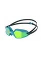 Produktbild: Speedo Unisex Kinder Hydropulse Schwimmbrille | Comfortable Fit | Adjustable Design Schwimmbrille, Navy/Blue Bay/Gold Yellow, Einheitsgröße