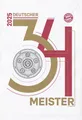 Produktbild: FC Bayern München Fahne Hissfahne Dt. Meister 2025 180x120 cm