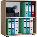 Produktbild: VCM Büroregal Lona (ohne Türen, Sonoma-Eiche, L)